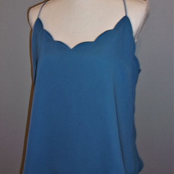J. Crew Tops - J. Crew 14 Blue Tank Top